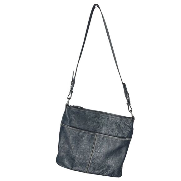 The Sak black Leather Shoulder Bag - Picture 15 of 16
